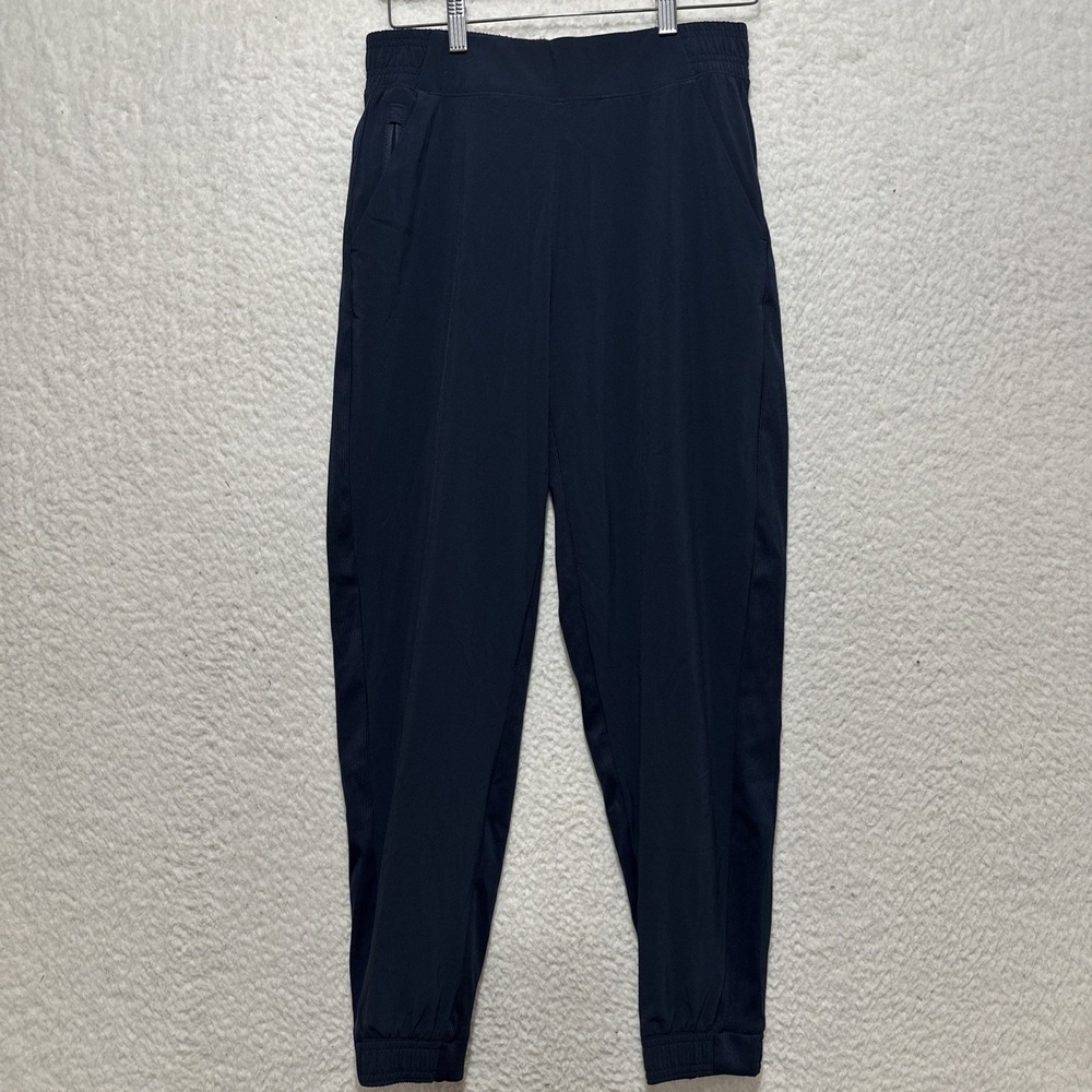 Athleta‎ Brooklyn Jogger Pants Women's 6 Black Stretch Pull On Tapered Leg